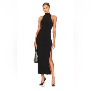 Elegant Black Sleeveless Dress